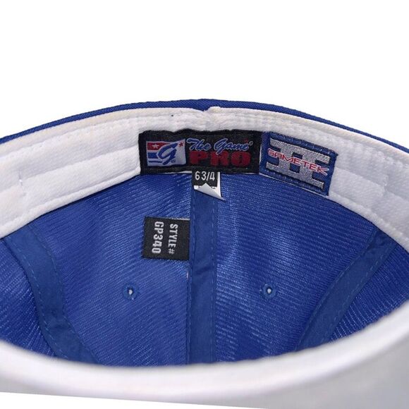 The Game Blue / White "C" Fitted Hat 6 3/4 - Picture 6 of 6